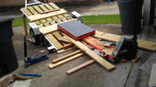 Had to add another strap to even it out, then i just tightened each one sequentially