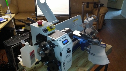 I unscrewed it from the pallet and realised that its heavy soI needed to make a table for it 