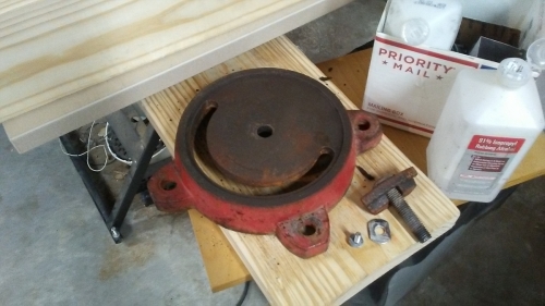 Bottom swivel plate
